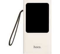 Внешний аккумулятор Hoco Q4 Unifier быстрая зарядка QC3.0, PD20, USB-A 22,5W 10000mAh, белый 856867