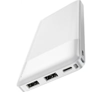 Внешний аккумулятор Hoco J72 Easy travel, 2.0A, 10000mAh, белый 865543