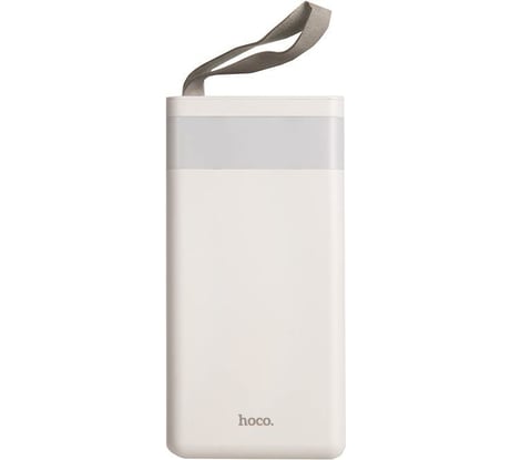 Внешний аккумулятор Hoco J73 Powerful desk lamp power bank, 2.0А 30000mAh, белый 878505