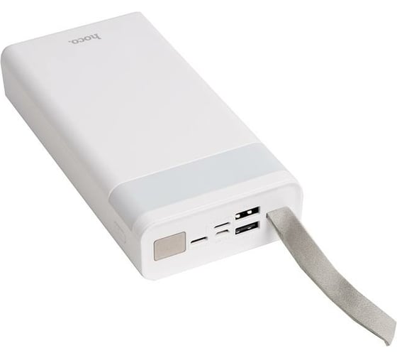 Внешний аккумулятор Hoco J73 Powerful desk lamp power bank, 2.0А 30000mAh, белый 878505