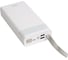 Внешний аккумулятор Hoco J73 Powerful desk lamp power bank, 2.0А 30000mAh, белый 878505 2