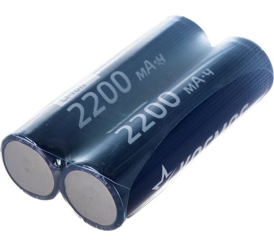 Аккумулятор КОСМОС 2200мАч 18650 Li-ion 2S, KOC18650Li-ion22US2