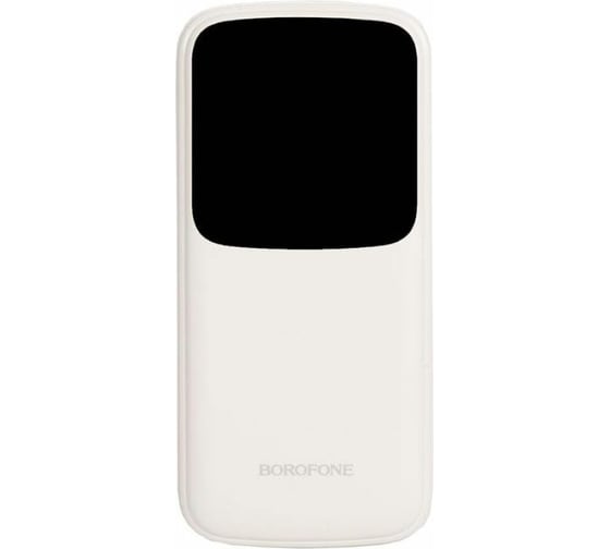 Внешний аккумулятор Borofone BJ17A Mike power bank, 2.1А (20000mAh), белый 867600 1