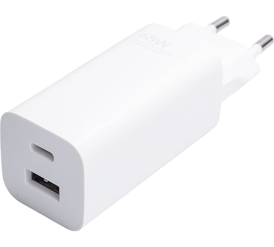 Сетевое зарядное устройство Xiaomi 65W GaN Charger Type-A + Type-C BHR5515GL