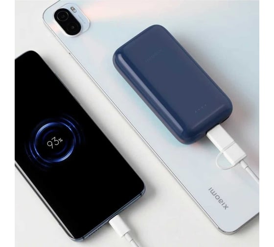 Внешний аккумулятор Xiaomi 33W Power Bank 10000mAh Pocket Edition Pro Полуночный синий BHR5785GL