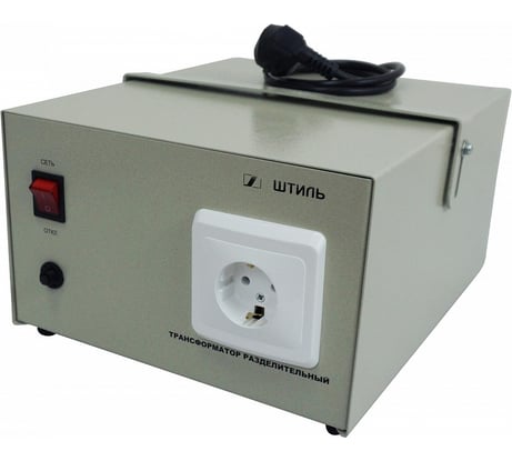 Трансформатор U вход 230 220, в корпусе ОСЗМ Р 220/220-2,0-50 Штиль