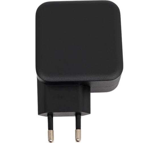 Блок питания TopOn GaN 65W Type-C PD, PPS, USB QC Черный TOP-GaN-65WB