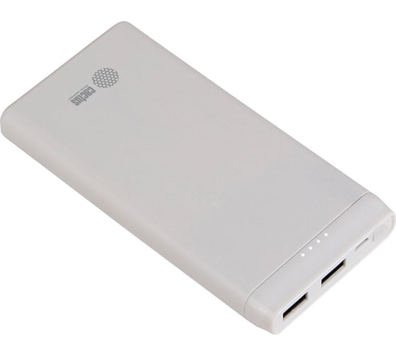 Мобильный аккумулятор Cactus 10000mAh 2.1A белый CS-PBFSMT-10000 1205746