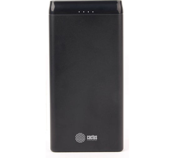 Мобильный аккумулятор Cactus 10000mAh 2.1A черный CS-PBFSFT-10000 1198071