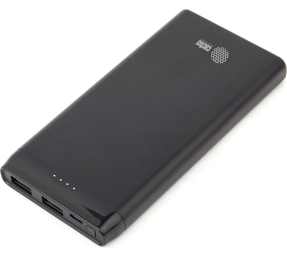 Мобильный аккумулятор Cactus 10000mAh 2.1A черный CS-PBFSFT-10000 1198071
