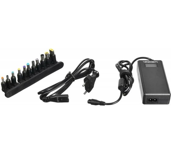 Блок питания IPPON D65U автоматический, 65W, 15V-19.5V, 11-connectors, 3.5A, 1xUSB, от бытовой электросети, 1 штука в упаковке 654526