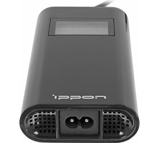 Блок питания IPPON D90U автоматический, 90W, 15V-19.5V, 8-connectors, 4.5A, 1xUSB 2.1A, от бытовой электророзетки, 1 штука в упаковке 654527