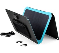 Складная влагозащищенная солнечная батарея TopOn 30w dc 19.8v, usb 12w, ip67, на 3 секции TOP-SOLAR-30