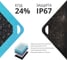 Складная влагозащищенная солнечная батарея TopOn 30w dc 19.8v, usb 12w, ip67, на 3 секции TOP-SOLAR-30 5