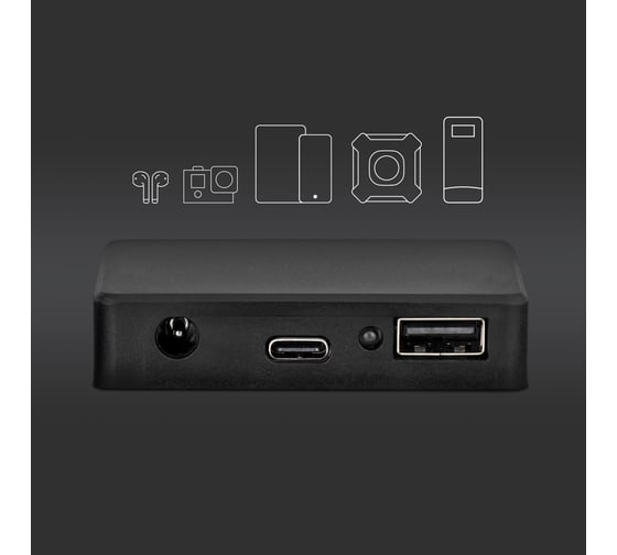 Складная влагозащищенная солнечная батарея TopOn 40w dc 19.8v, usb qc3.0 и type-c, ip67, на 6 секций TOP-SOLAR-40