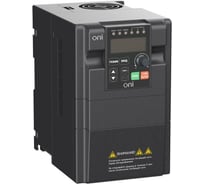 Преобразователь частоты ONI A150 380В 3ф 2.2кВт 6А встроенный тормозной модуль A150-33-22NT