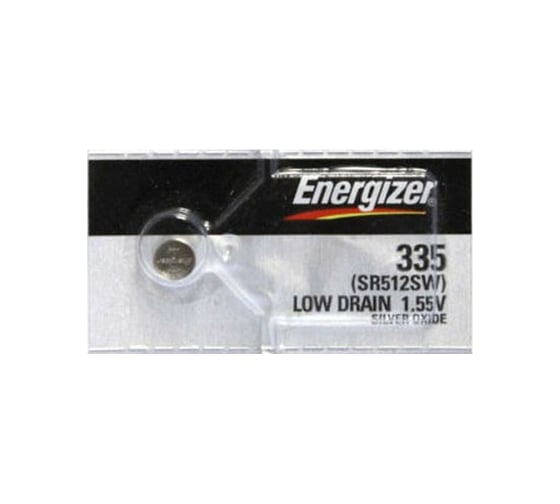 Батарейка Energizer 335 Silver Oxide ZM 1 шт/бл 7638900998566
