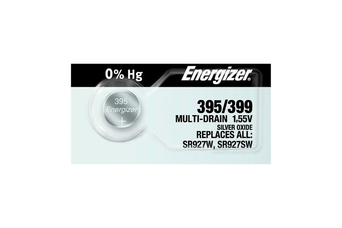 Батарейка Energizer 395-399 Silver Oxide ZM 1 шт/бл 7638900950113 ...