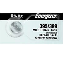 Батарейка Energizer 395-399 Silver Oxide ZM 1 шт/бл 7638900950113