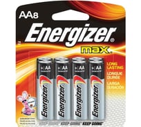 Батарейка Energizer ENR MAX AA BP8 RU 7638900437720