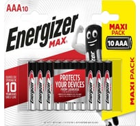 Батарейка Energizer ENR MAX AAA BP10 RU 7638900413830