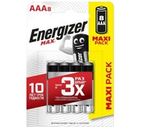 Батарейка Energizer ENR MAX AAA BP8 RU 7638900437980