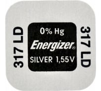 Батарейка Energizer Silver Oxide 317 1 шт/бл 7638900998702