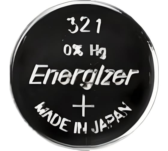 Батарейка Energizer Silver Oxide 321 1 шт/бл 7638900998665