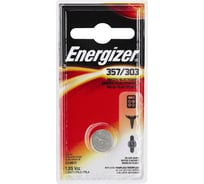 Батарейка Energizer Silver Oxide 357/303 1 шт/бл 7638900950021
