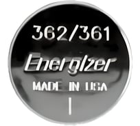 Батарейка Energizer Silver Oxide 362/361 1 шт/бл 7638900950038
