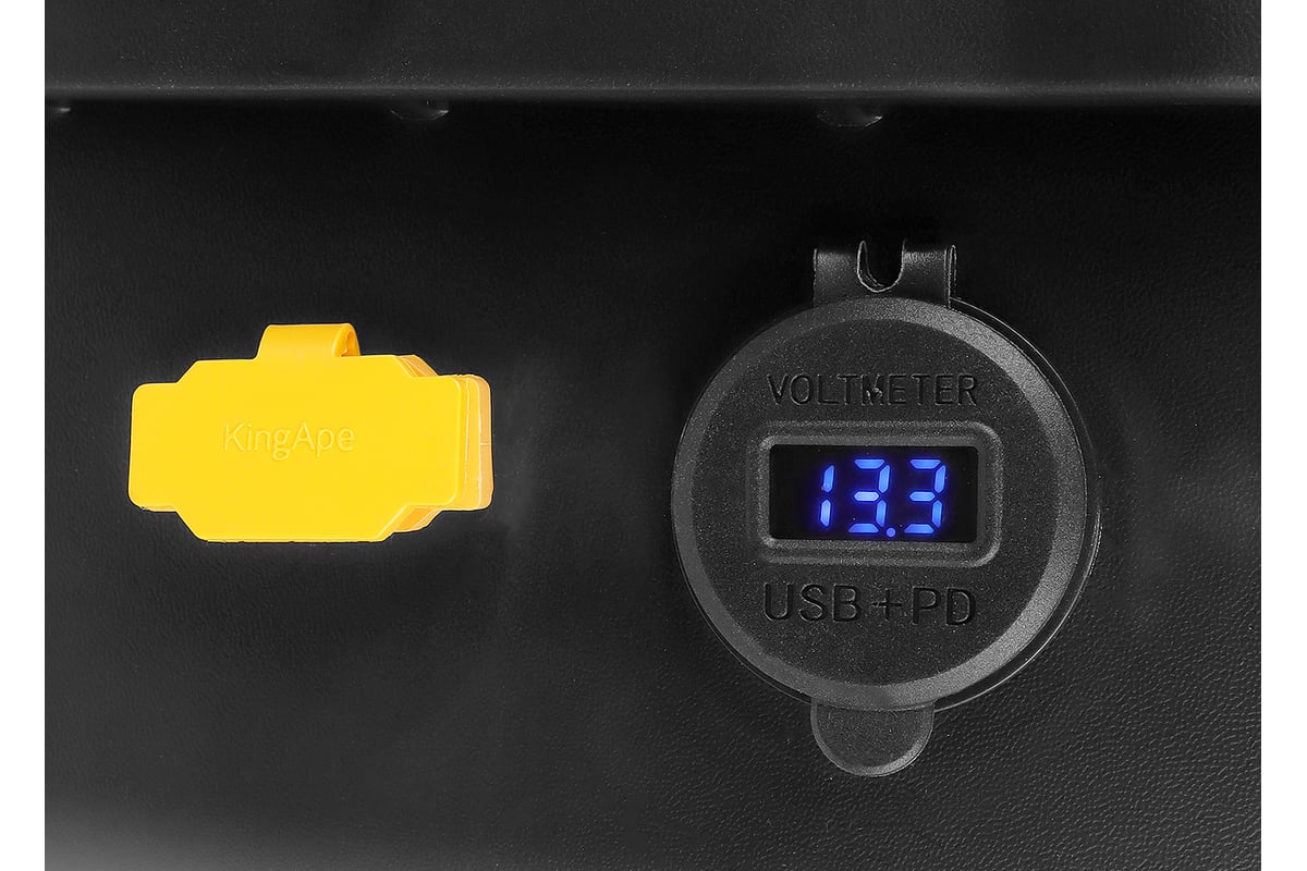 Аккумулятор MESSER LiFePo4 в кейсе 12В 105Ач 100А авторозетка, USВ ...