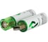 Аккумулятор РУБИН LI-ION размер АА 1,5 В 1800mWh USB Magnetic 2шт/блистер РЭ-АА1800/1 4