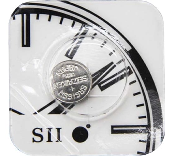 Батарейка SEIZAIKEN 321 (SR616SW) Silver Oxide 1.55V 27400321