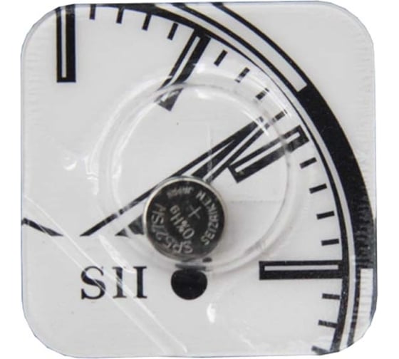 Батарейка SEIZAIKEN 319 (SR527SW) Silver Oxide 1.55V 27400319