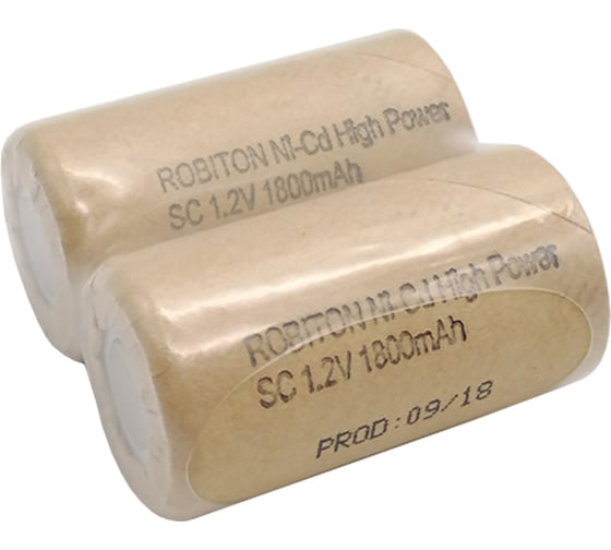 Аккумулятор Robiton 1800NCSC High Power 13227