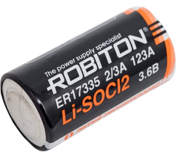 Элемент питания Robiton ER17335- 2/3A 11615