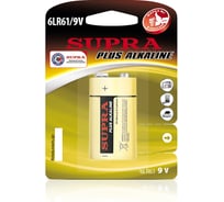 Батарейка Крона Supra 6LR61-BP1