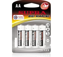 Батарейка Supra LR6-BP4DG