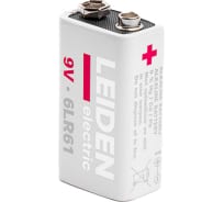 Батарейка LEIDEN ELECTRIC 6LR61 9 V алкалиновая 808003