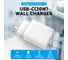 Сетевое зарядное устройство VENTION на 1 порт USB C, QC 4.0, белый, 1 шт. FADW0-EU 2