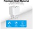 Сетевое зарядное устройство VENTION на 2 порта USB (A+C), QC 4.0, белый, 1 шт. FBBW0-EU 9