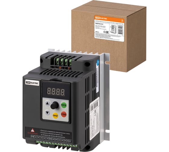 Преобразователь частоты TDM базовый пчб-00h75 230в 0,75квт SQ0749-0101 1