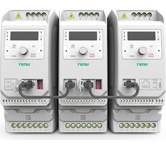 Частотный преобразователь TETSU TTS610-4T0.75G/1.5LB (0,75кВт; 3x380VAC), встроенный тормозной ключ, арт. УТ-00000283
