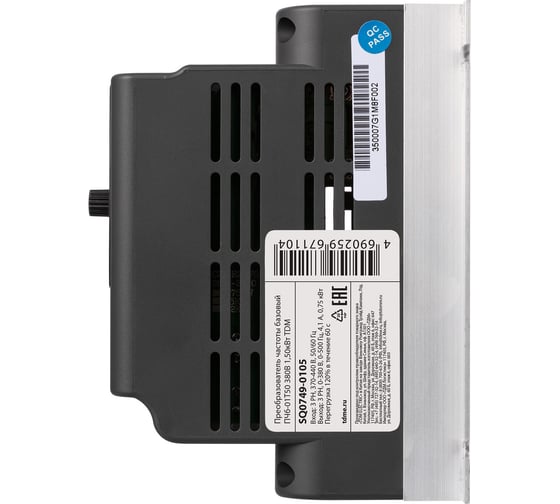 Преобразователь частоты TDM базовый пчб-01t50 380в 1,50квт SQ0749-0105