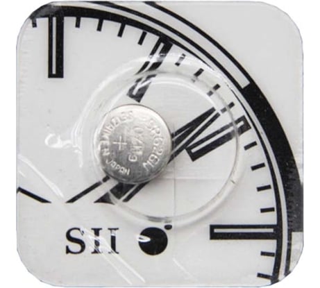 Батарейка SEIZAIKEN 376 (SR626W) Silver Oxide 1.55V 27400376