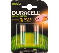 Аккумулятор Duracell HR03-2BL 750mAh блист., Б0001988 252343