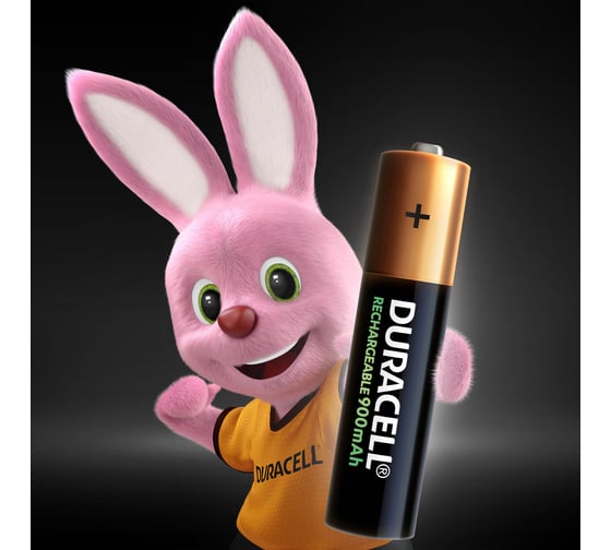 Аккумулятор Duracell, размера AAA 900 мАч, 4шт в упаковке 116468