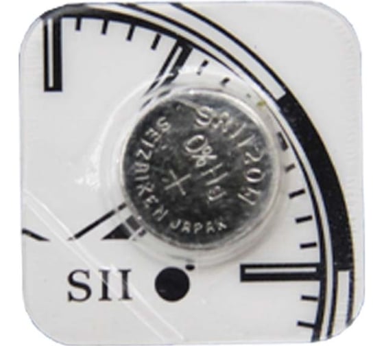 Батарейка SEIZAIKEN 391 (SR1120W) Silver Oxide 1.55V 27400391