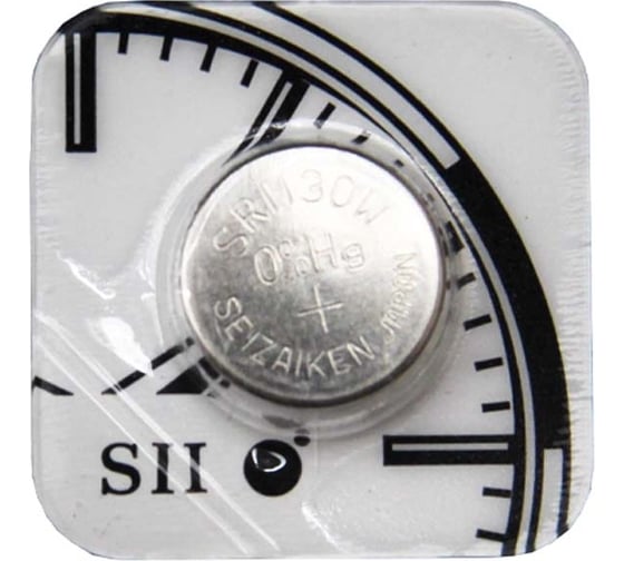 Батарейка SEIZAIKEN 389 (SR1130W) Silver Oxide 1.55V 27400389