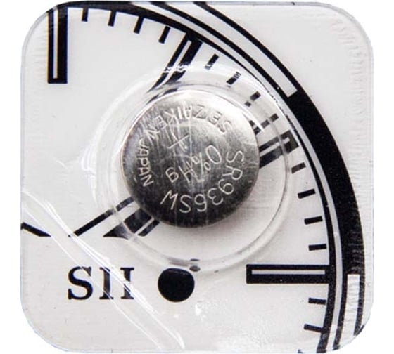 Батарейка SEIZAIKEN 394 (SR936SW) Silver Oxide 1.55V 27400394